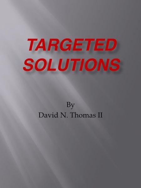 Produktbild: Targeted Solutions (Steven Thomas, #1)