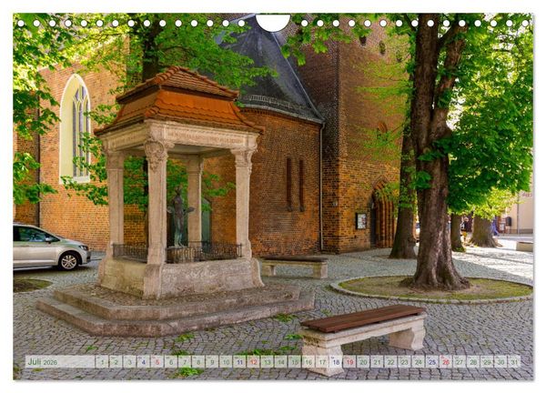 Produktbild: Bad Liebenwerda im Fr&uuml;hling (Wandkalender 2026 DIN A4 quer), CALVENDO Monatskalender