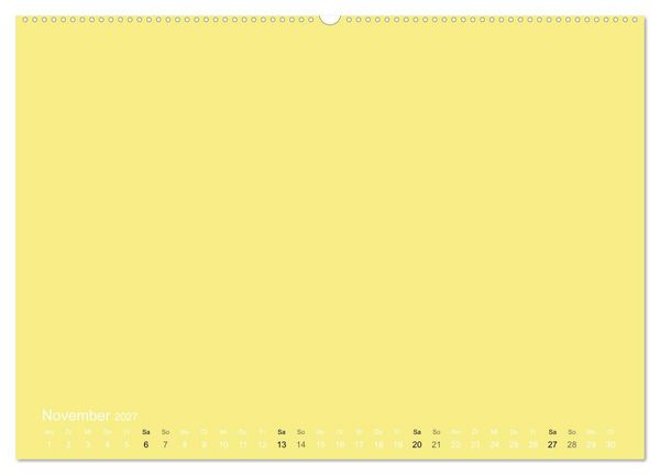 Produktbild: Bastelkalender - Gelb (Wandkalender 2027 DIN A2 quer), CALVENDO Monatskalender
