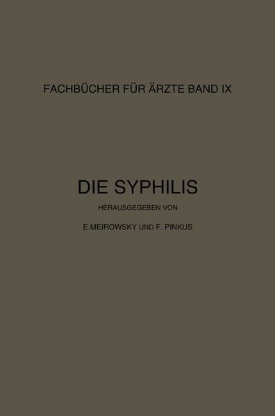 Produktbild: Die Syphilis