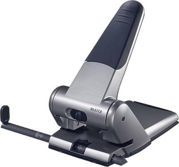 Leitz 51800084 Registraturlocher Silber max. Einstellformat: DIN A3 65 Bl. (80 g/m²)