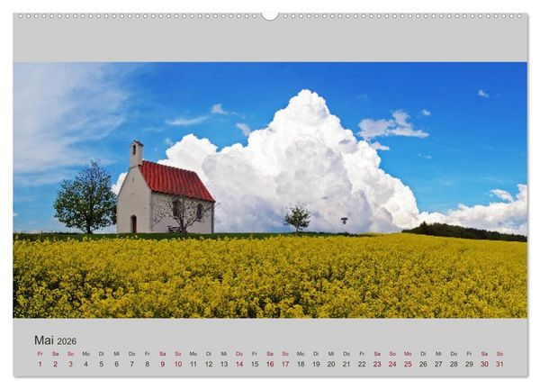 Produktbild: Wetter - Licht - Landschaften (Wandkalender 2026 DIN A2 quer), CALVENDO Monatskalender