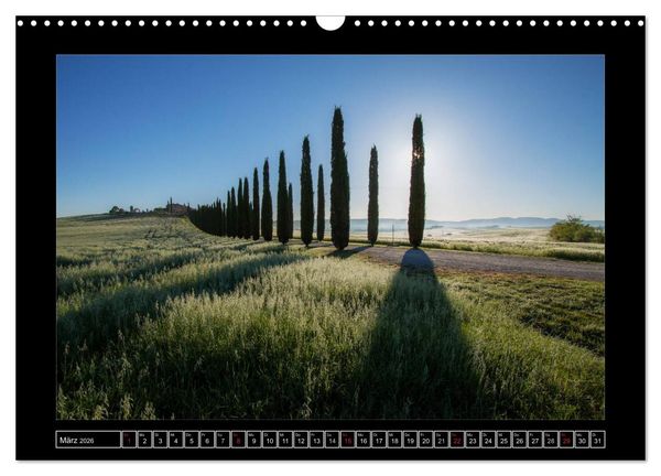 Produktbild: Toskana - Die Magie des Val d'Orcia (Wandkalender 2026 DIN A3 quer), CALVENDO Monatskalender