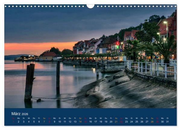 Produktbild: Ansichten vom Bodensee (Wandkalender 2026 DIN A3 quer), CALVENDO Monatskalender