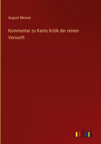 Produktbild: Kommentar zu Kants Kritik der reinen Vernunft
