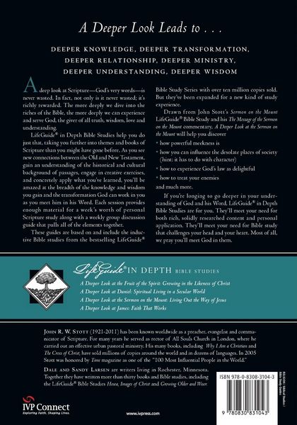 Produktbild: A Deeper Look at the Sermon on the Mount