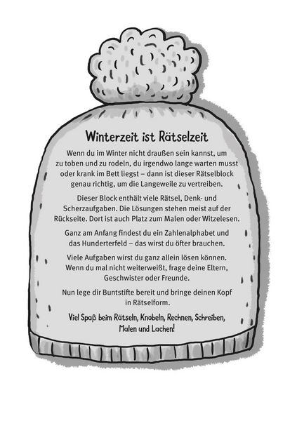 Produktbild: Mein dicker Winter-R&auml;tselblock