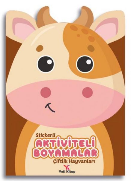 Produktbild: Stickerli Aktiviteli Boyamalar Ciftlik Hayvanlari