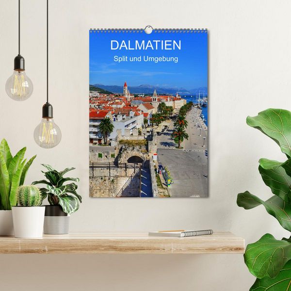Produktbild: DALMATIEN - Split und Umgebung (Wandkalender 2026 DIN A3 hoch), CALVENDO Monatskalender