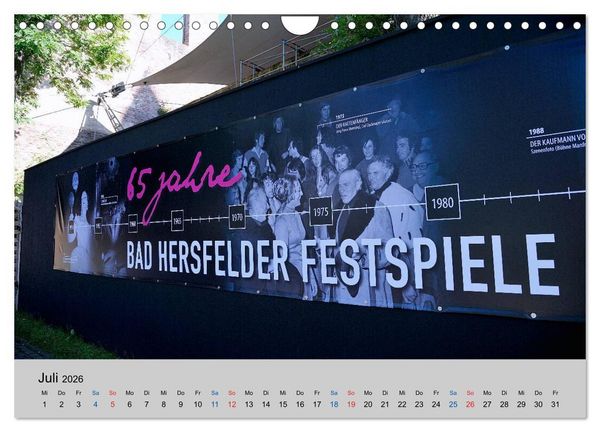 Produktbild: Bad Hersfeld Inside (Wandkalender 2026 DIN A4 quer), CALVENDO Monatskalender