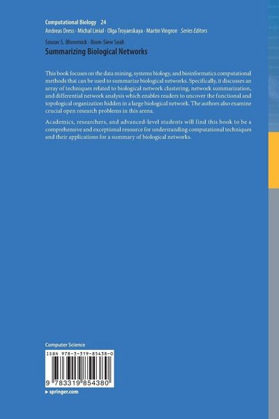 Produktbild: Summarizing Biological Networks