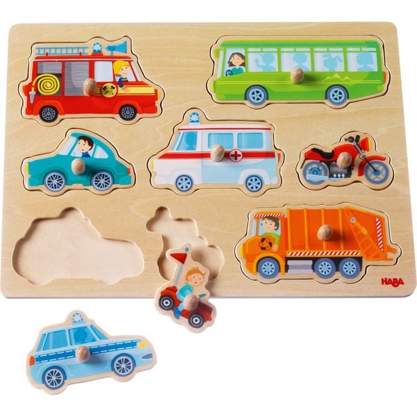 Produktbild: Greifpuzzle Fahrzeug-Welt (Kinderpuzzle)
