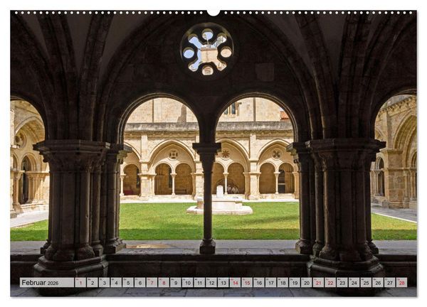 Produktbild: Portugal - Porto, Coimbra, Lissabon (hochwertiger Premium Wandkalender 2026 DIN A2 quer), Kunstdruck in Hochglanz
