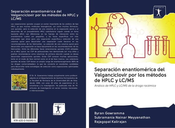 Produktbild: Separaci&oacute;n enantiom&eacute;rica del Valganciclovir por los m&eacute;todos de HPLC y LC/MS