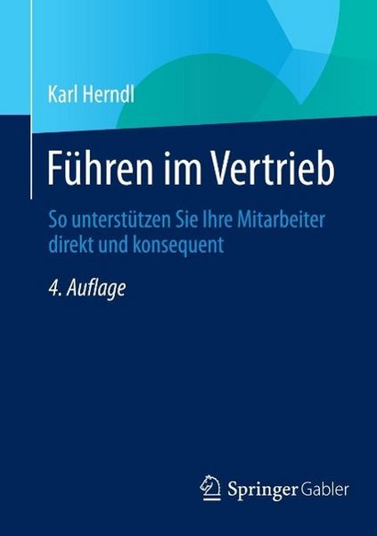 Produktbild: F&uuml;hren im Vertrieb