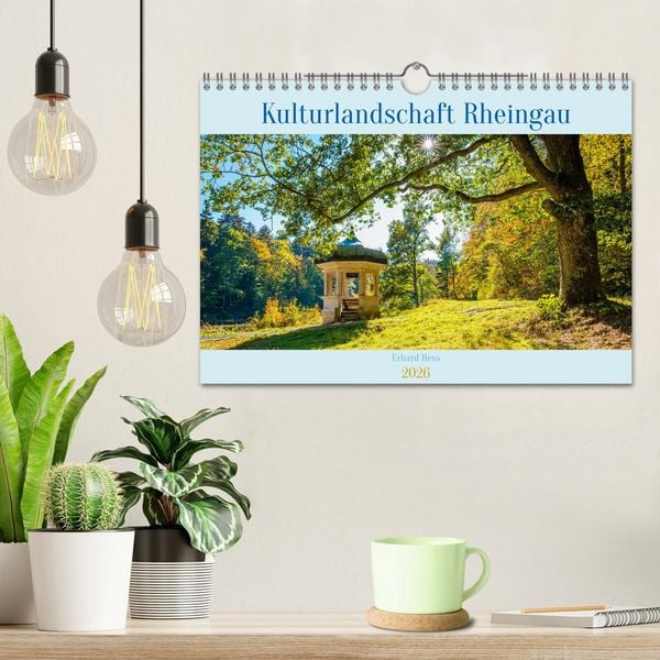 Produktbild: Kulturlandschaft Rheingau (Wandkalender 2026 DIN A4 quer), CALVENDO Monatskalender