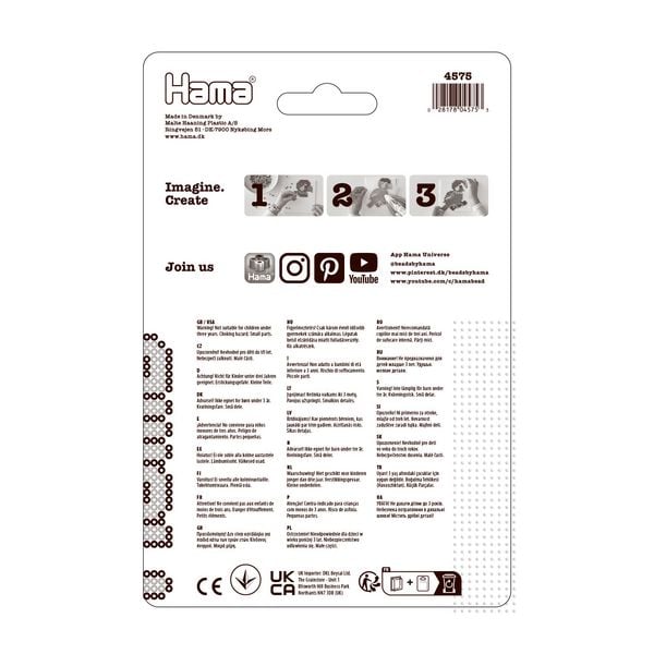 Produktbild: Hama Stiftplatten midi Seepferd/Meerjungfrau/Sechseck 3 St&uuml;ck