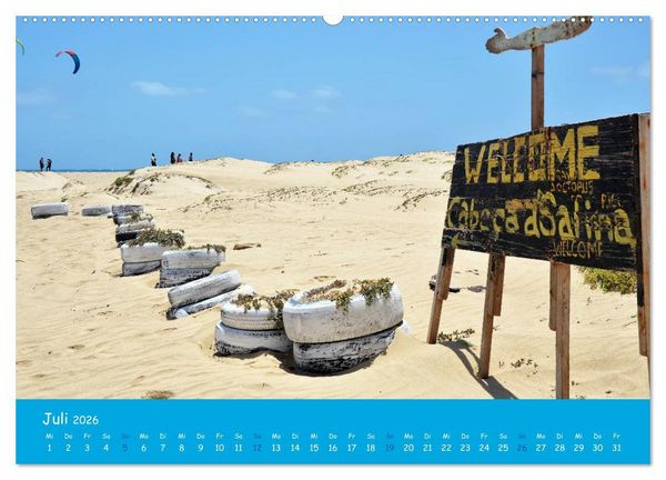 Produktbild: Cabo verde Inselgefl&uuml;ster - Ilha do Sal (hochwertiger Premium Wandkalender 2026 DIN A2 quer), Kunstdruck in Hochglanz
