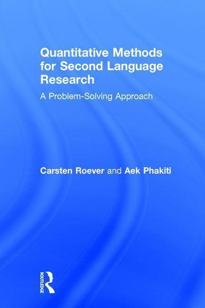 Produktbild: Roever, C: Quantitative Methods for Second Language Research