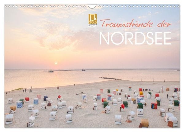 Produktbild: Traumstr&auml;nde der Nordsee (Wandkalender 2026 DIN A3 quer), CALVENDO Monatskalender