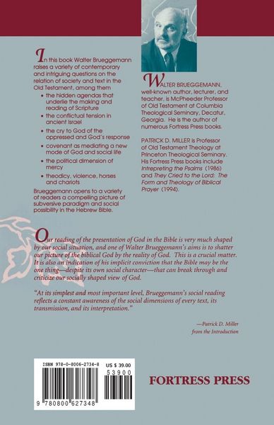 Produktbild: A Social Reading of the Old Testament
