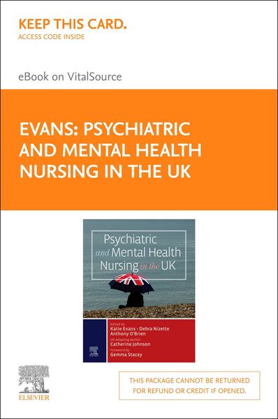 Produktbild: Psychiatric and Mental Health Nursing in the UK