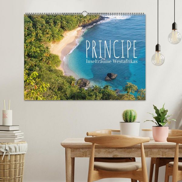 Produktbild: Principe. Inseltr&auml;ume Westafrikas (Wandkalender 2026 DIN A2 quer), CALVENDO Monatskalender
