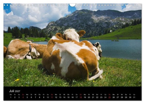 Produktbild: BERNER ALPEN - Natur und Landschaften (Wandkalender 2027 DIN A3 quer), CALVENDO Monatskalender