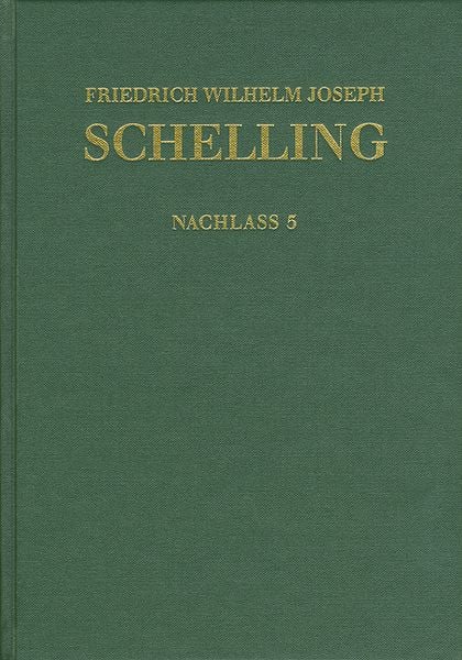 Produktbild: Schelling, F.W.J. Historisch-kritische Ausg..Reihe II Band 5