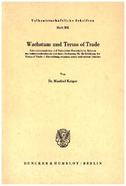 Produktbild: Wachstum und Terms of Trade.