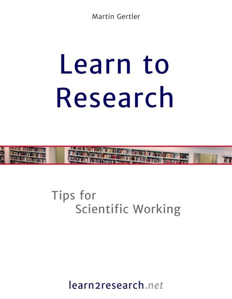 Produktbild: Learn to Research