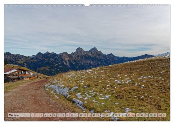 Produktbild: Herbst im Tannheimer Tal - Impressionen von Schattwald bis Nesselw&auml;ngle (Wandkalender 2026 DIN A2 quer), CALVENDO Monatskalender