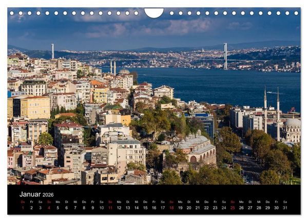 Produktbild: Unterwegs in Istanbul (Wandkalender 2026 DIN A4 quer), CALVENDO Monatskalender