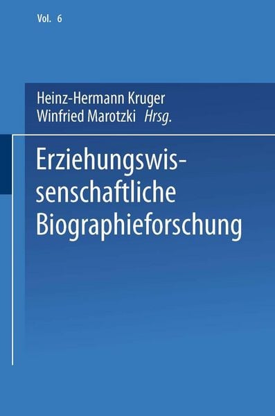 Produktbild: Erziehungswissenschaftliche Biographieforschung