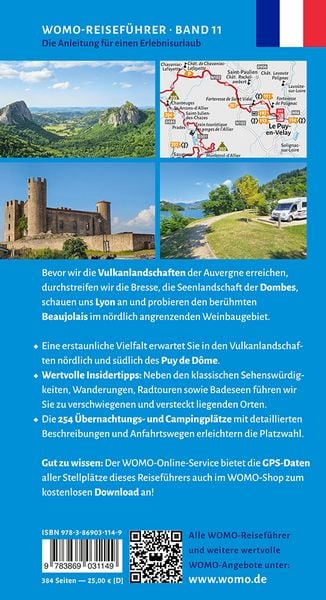 Produktbild: Entdeckertouren mit dem Wohnmobil Auvergne, Bresse, Beaujolais, Lyon