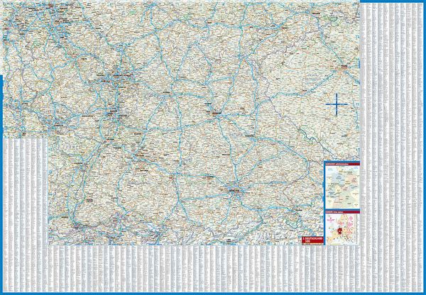 Produktbild: Germany, Deutschland, Borch Map