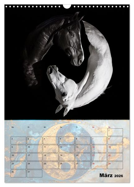 Produktbild: Sei das Yin zu meinem Yang (Wandkalender 2026 DIN A3 hoch), CALVENDO Monatskalender