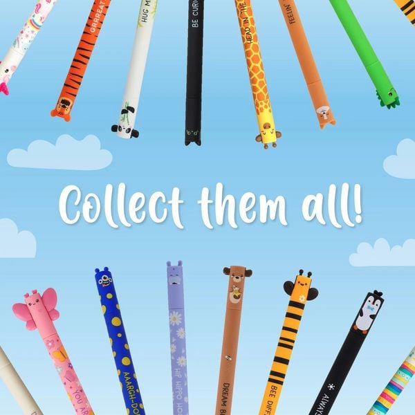 Produktbild: Legami l&ouml;schbarer Gelstift - Monster