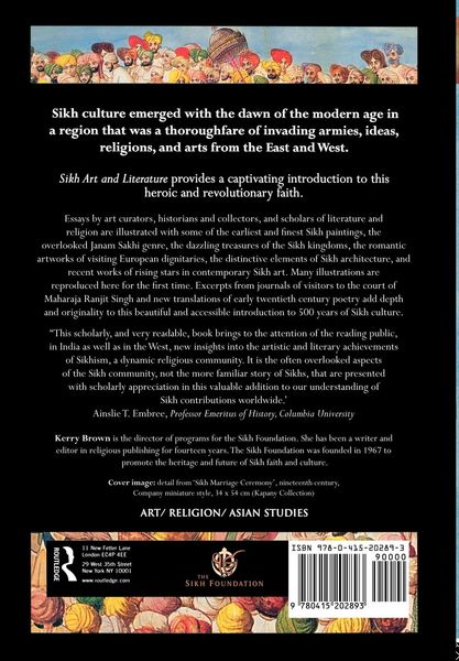 Produktbild: Sikh Art and Literature