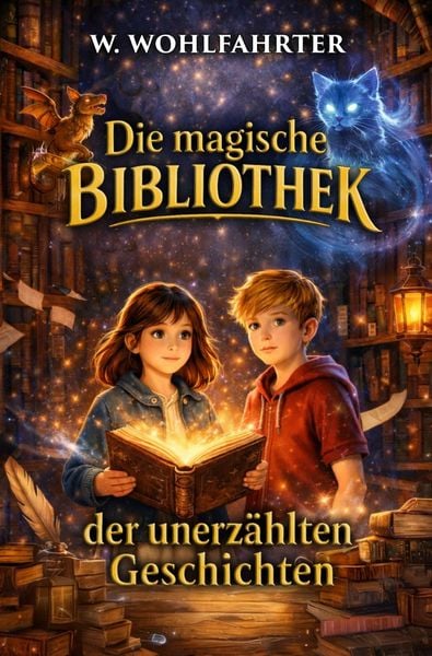 Produktbild: Die magische Bibliothek der unerz&auml;hlten Geschichten