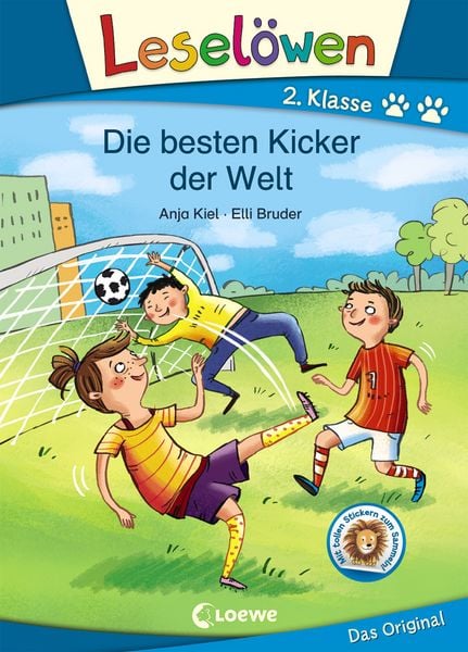 Produktbild: Lesel&ouml;wen 2. Klasse - Die besten Kicker der Welt