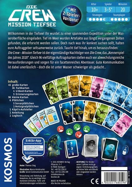 Produktbild: Die Crew Mission Tiefsee