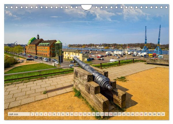 Produktbild: Rostock Impressionen (Wandkalender 2026 DIN A4 quer), CALVENDO Monatskalender