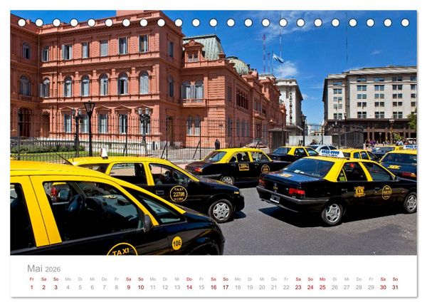 Produktbild: Geliebtes Buenos Aires (Tischkalender 2026 DIN A5 quer), CALVENDO Monatskalender