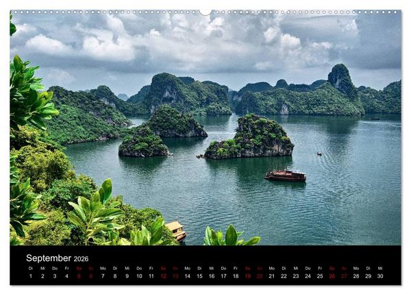 Produktbild: Guten Morgen, Vietnam! (Wandkalender 2026 DIN A2 quer), CALVENDO Monatskalender