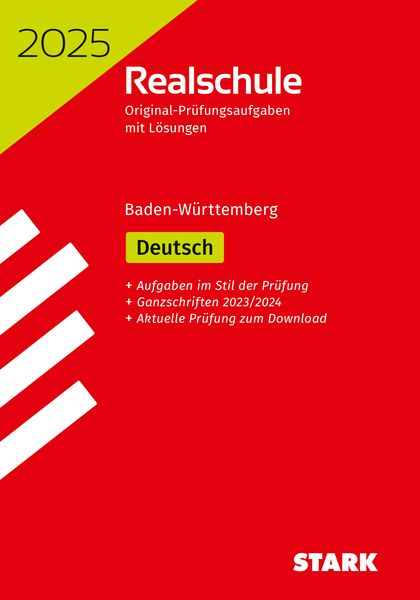 STARK Original-Prüfungen Deutsch Realschule BW 2025