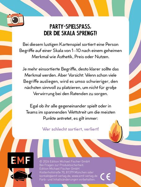 Produktbild: Kartenspiel: Sort it &ndash; Wer schlecht sortiert, verliert!