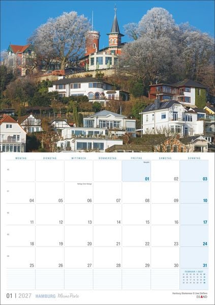 Produktbild: Hamburg &hellip;meine Perle Kalender 2027