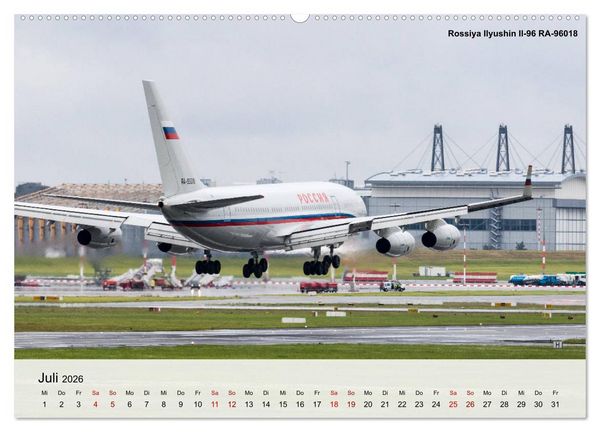 Produktbild: Sch&ouml;nheiten der Luftfahrt 2026 (Wandkalender 2026 DIN A2 quer), CALVENDO Monatskalender