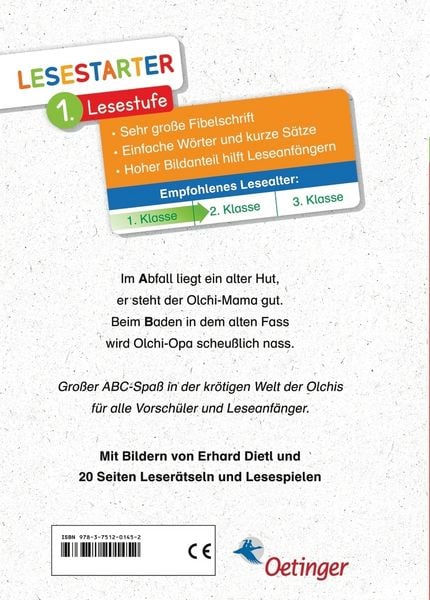 Produktbild: Das Olchi-ABC